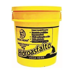 HIDROASFALTO PRETO 3,6 KG ( HERR )