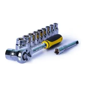 JOGO SOQUETE 1/2' (12PCS) CRV DTOOLS