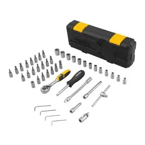 KIT JOGO DE CHAVES CATRACA SOQUETE 46 PECAS ( BOMVINK )
