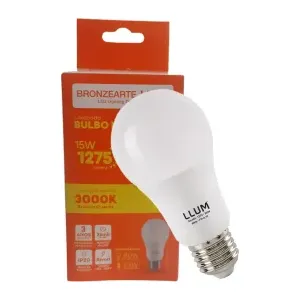 LAMPADA LED 15W BIVOLT 3000K QUENTE