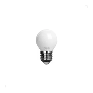 LAMPADA LED BOLINHA 4W BRANCO QUENTE( 2400K/3000K )
