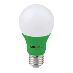 LAMPADA LED COLORIDA VERDE 7W