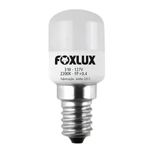 LAMPADA LED GELADEIRA 3W 127V E14