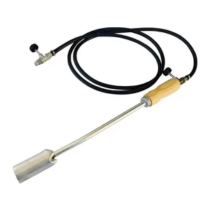 LANÇA CHAMAS LONGO COM MANGEIRA ALTA PRESSAO 55CM