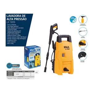 LAVADORA ALTA PRESSÃO 127V 1200W KALA MOD 1305