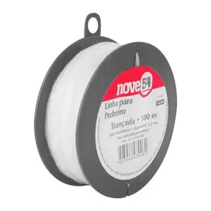 LINHA PARA PEDREIRO TRANÇADA 1,2 POLIFIO 100MT