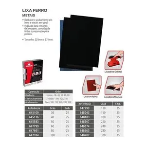 LIXA FERRO GR220