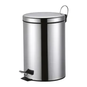 LIXEIRA ACO INOX COM PEDAL 12L - KALA