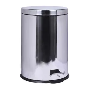 LIXEIRA ACO INOX COM PEDAL 5L - KALA