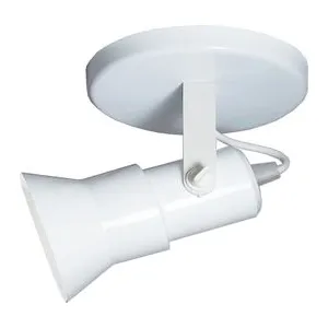 LUMINARIA SPOT 1 LAMPADA BRANCO