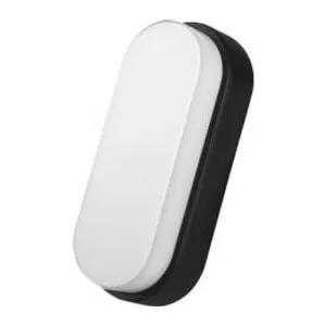 LUMINARIA TARTARUGA LED 5W PRETA 6500K ( COM LAMPADA )