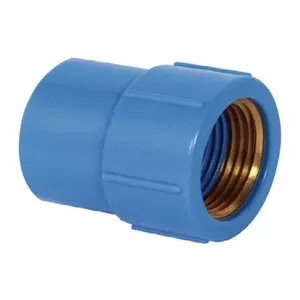 LUVA AZUL B. LATÃO 25 X 1/2