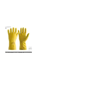 LUVA EPI LATEX LINEA AMARELA P