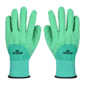 LUVA EPI WK10 LATEX NATURAL VD 9"G WORKER