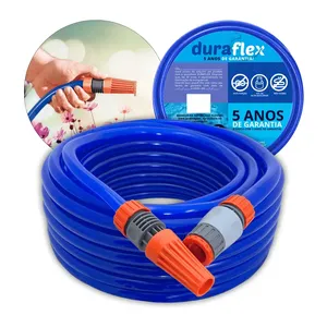 MANGUEIRA JARDIM DURAFLEX 60M SISTEMA IRRIGAÇÃO COMPLETO 1/2 POLEGADA 60MT