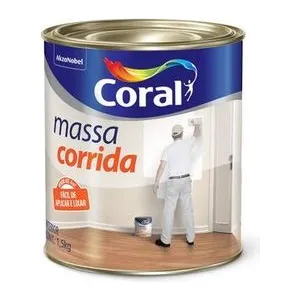 MASSA CORRIDA 900ML CORAL