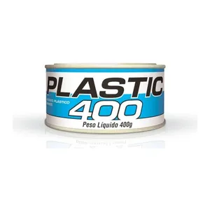 MASSA PLASTICA BRANCA 400GR C CATALIZADOR CARPLAST