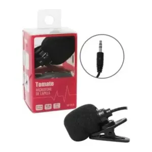 MICROFONE DE MESA P2 / 3.5MM ( TOMATE )