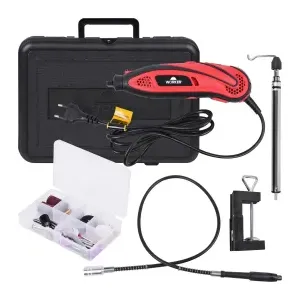 MICRORRETIFICA 40PÇ 130W 127V COM MALETA