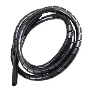 ORGANIZADOR DE FIO 3/4 1MT ( PRETO BRANCO )