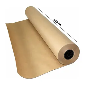 PAPEL PARDO KRAFT 1,20M DE LARGURA ( ROLO DE 50M )
