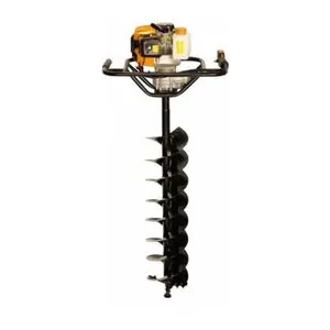 PERFURADOR DE SOLO GASOLINA 52CC 2,5HP COM BROCA 80X10CM