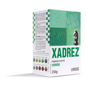 PIGMENTO EM PO VERDE 250 GRAMAS XADREZ