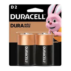 PILHA DURACEL ALCALINA 2UN (TAMANHO D)