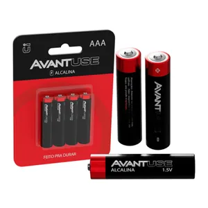 PILHA PALITO ALCALINA AAA ( 4 UNIDADES ) (AVANT)