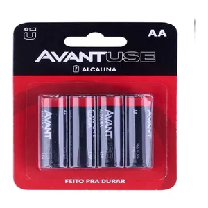PILHA PEQUENA AA 4 ( 4 UNIDADES ) (AVANT )