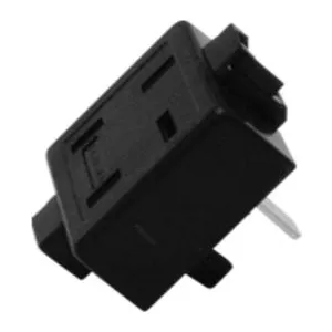 PINO AMERICANO TRIPLO 2 JACK RJ11 PRETO