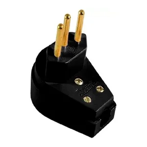 PINO MACHO 20A ( 2P+ T ) 90º PRETO GIGANTE