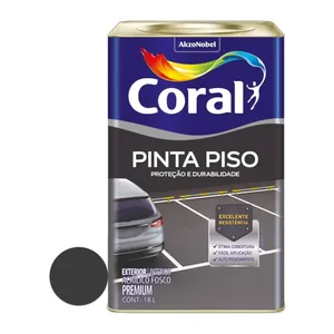 PINTA PISO PRETO 18L