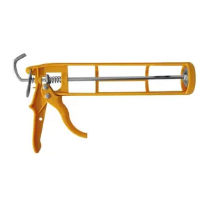 PISTOLA DE CALAFETAR NYLON DTOOLS PVC AMARELA