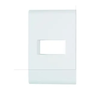 PLACA TRAMONTINA LIZ P/1 MODULO 4X2 HORIZONTAL