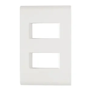 PLACA TRAMONTINA LIZ P/2 MODULO 4X2