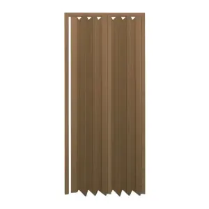 PORTA SANFONADA 80 CM MARROM