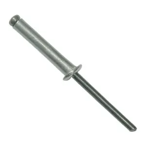 REBITE DE REPUXO ALUMINIO 4,0 X 25 ( 25 UNIDADES )