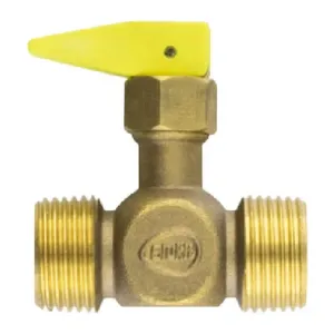 REGISTRO DE GAS RETO 1/2 X 1/2 NPT MACHO ROCO