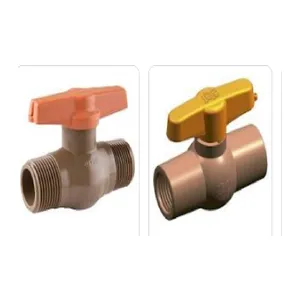 REGISTRO ESFERA PVC 1/2 ROSCA EXTERNA / INTERNA