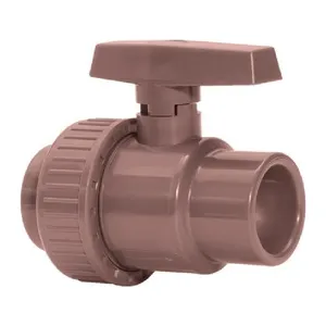 REGISTRO ESFERA PVC 40MM C/ UNIÃO