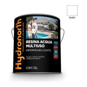 RESINA ACRILICA HYDRONORTH BASE AGUA INCOLOR 3,6L