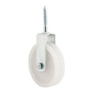 ROLDANA PLASTICA 6 CM C/ PARAFUSO P/ 20KG