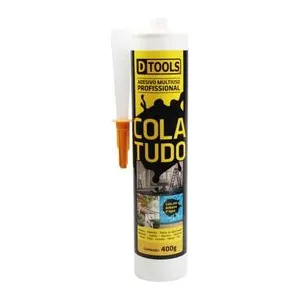 SELANTE COLA TUDO BRANCO 400GR DTOOLS