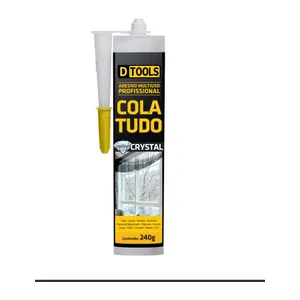SELANTE COLA TUDO CRYSTAL 240G DTOOLS