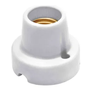 SOQUETE E27 PORCELANA FIXO COM PARAFUSO