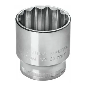 SOQUETE ESTRIADO 1/2" 27MM