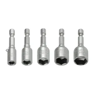 SOQUETE MAGNETICO 5PCS-6MM/8MM/10MM/12MM/13MMM
