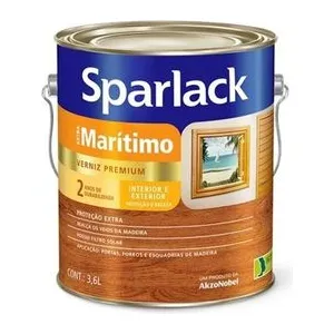 SPARLACK VERNIZ EXTRA MARITIMO ( BALANCE ) BRILHANTE NATURAL INCOLOR 3,6LTS