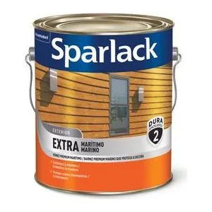 SPARLACK VERNIZ EXTRA MARITIMO BRILHANTE NATURAL INCOLOR 3,6 LTS